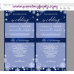 Snowflakes Wedding Program tea length,Winter Wedding Program template,(152)